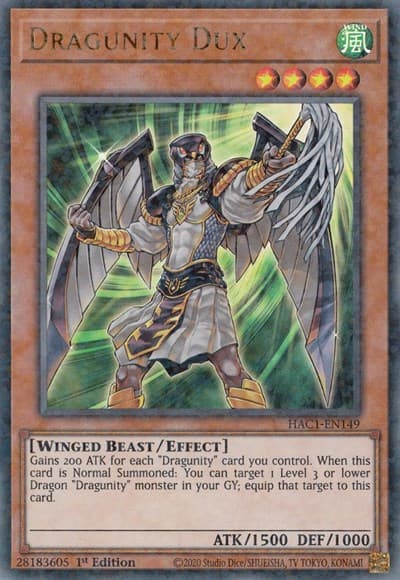 Dragunity Dux (Duel Terminal)
