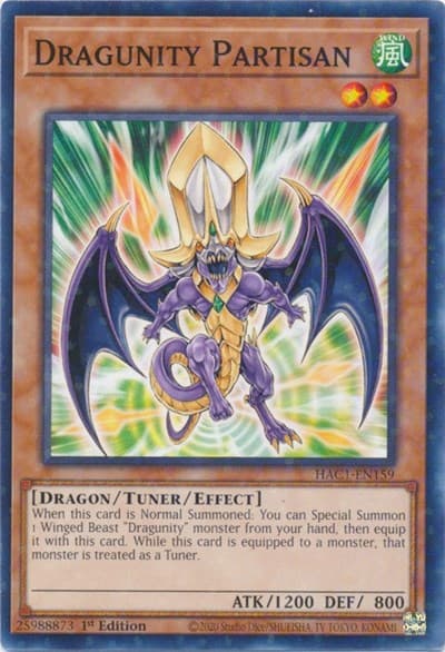 Dragunity Partisan (Duel Terminal)