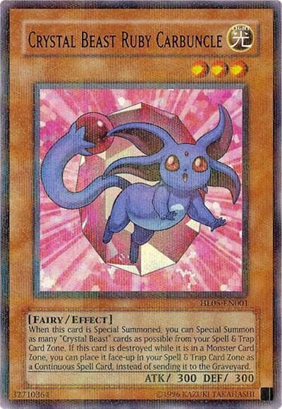 Crystal Beast Ruby Carbuncle