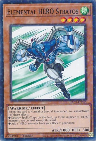 Elemental HERO Stratos (Duel Terminal)