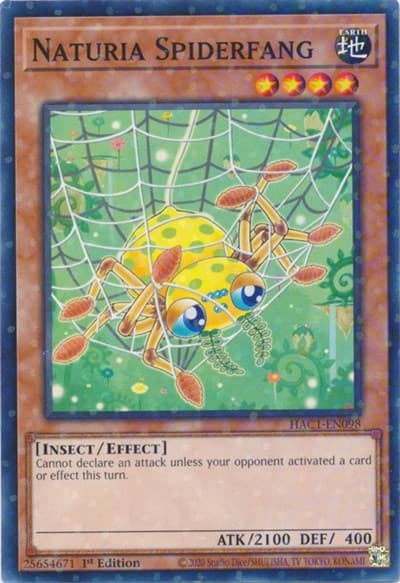 Naturia Spiderfang (Duel Terminal)
