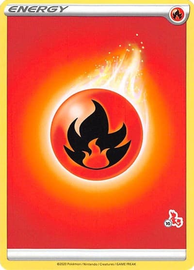 Fire Energy (#16 Cinderace Stamped)
