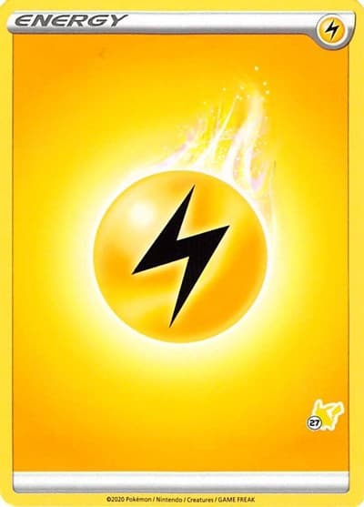 Lightning Energy (#27 Pikachu Stamped)