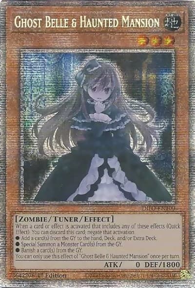 Ghost Belle & Haunted Mansion (Starlight Rare)