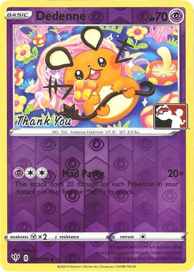 Dedenne - 78/189 (Pokemon League) [Thank You]