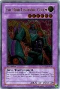 Evil Hero Lightning Golem (UTR)