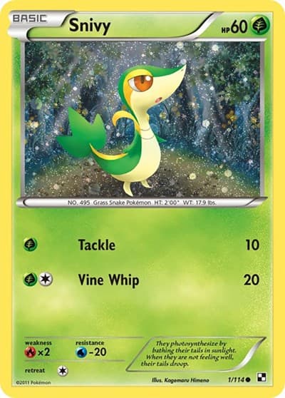 Snivy - 1/114 (Cosmos Holo)