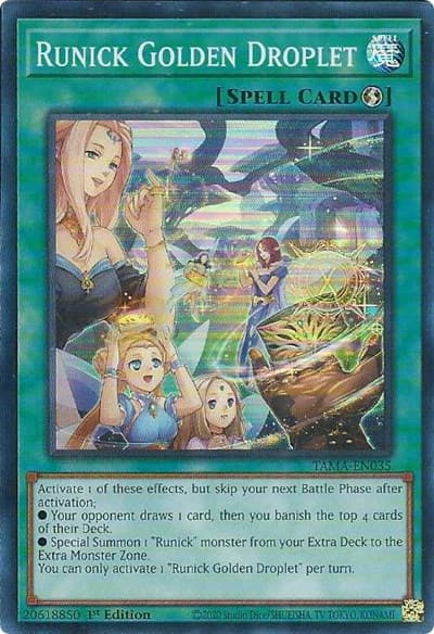 Runick Golden Droplet