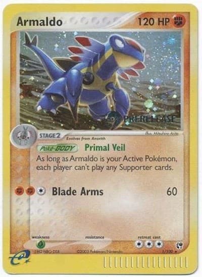 Armaldo - 1/100 (Prerelease)