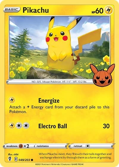 Pikachu #049/203