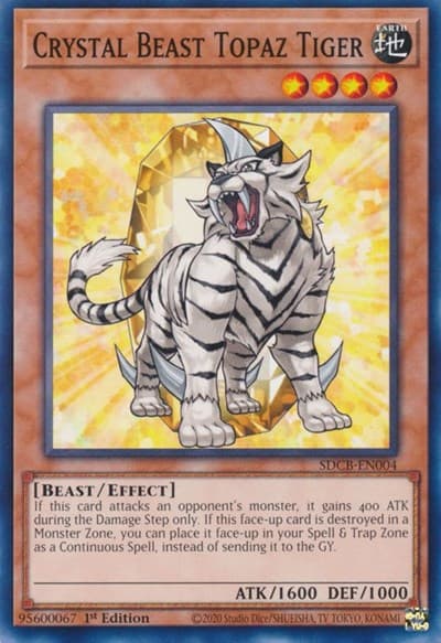 Crystal Beast Topaz Tiger