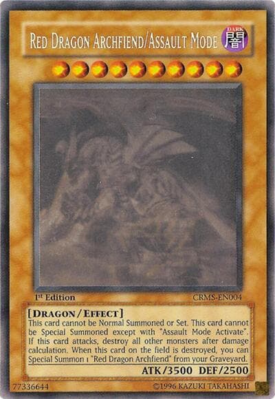 Red Dragon Archfiend/Assault Mode (Ghost Rare)