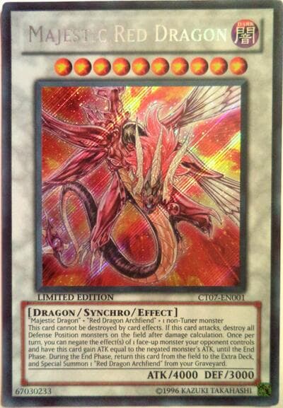 Majestic Red Dragon