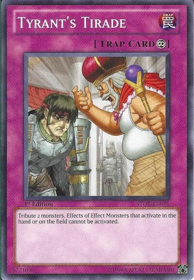 Tyrant's Tirade