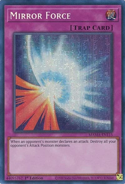 Mirror Force (Secret Pharaoh's Rare)