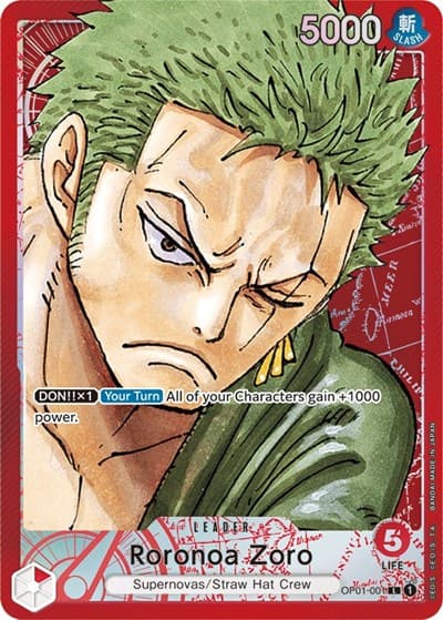 Roronoa Zoro (001) (Parallel) #OP01-001