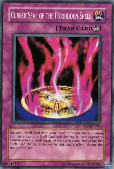 Cursed Seal of the Forbidden Spell