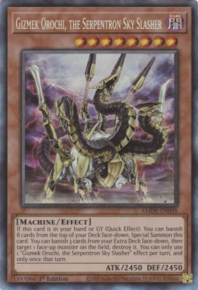 Gizmek Orochi, the Serpentron Sky Slasher (CR)