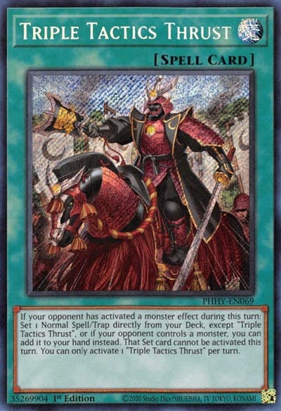 Triple Tactics Thrust