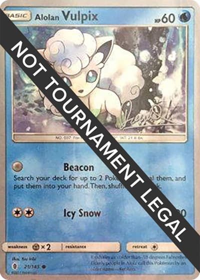 Alolan Vulpix - 2017 (Diego Cassiraga)