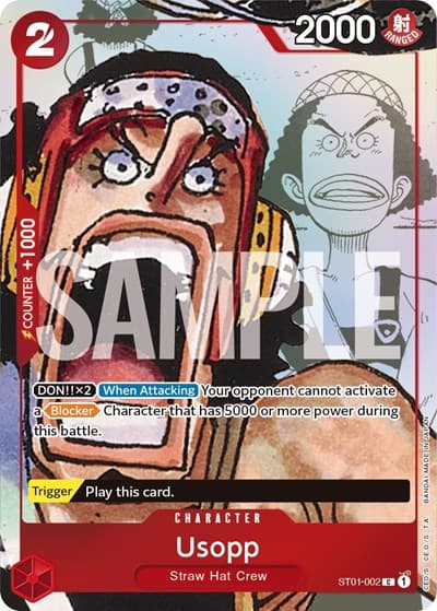 Usopp - ST01-002 (Alternate Art)