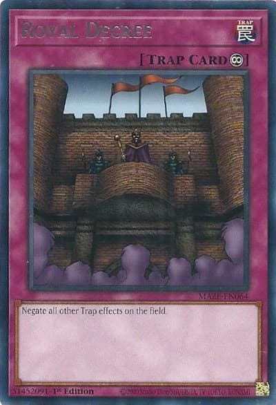 Royal Decree
