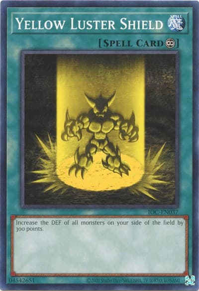 Yellow Luster Shield