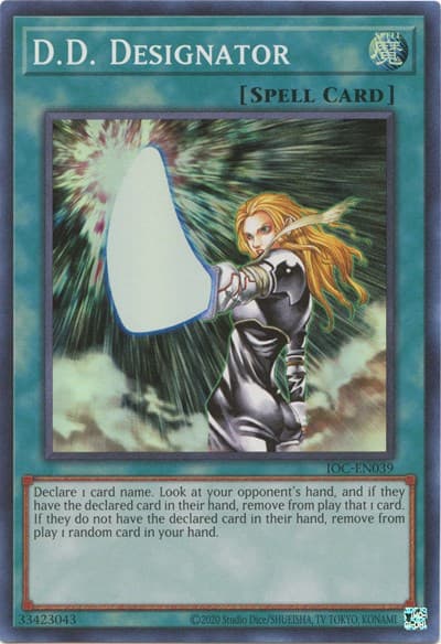 D.D. Designator