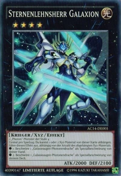 Starliege Lord Galaxion (German) - "Sternenlehnsherr Galaxion"