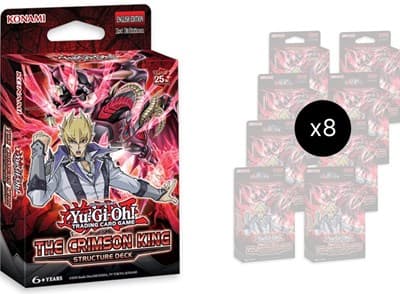 The Crimson King Structure Deck Display [1st Edition]