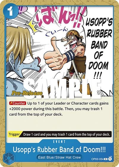 Usopp's Rubber Band of Doom!!!