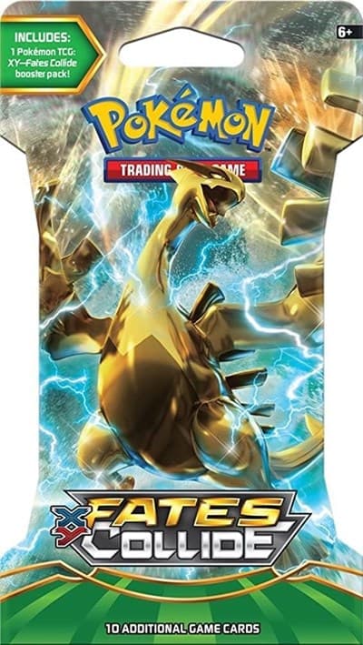 XY - Fates Collide Sleeved Booster Pack [Lugia BREAK]