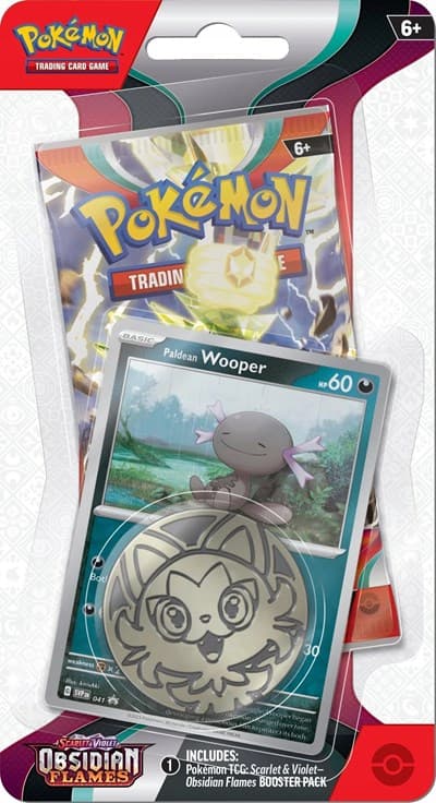 Obsidian Flames Single Pack Blister [Paldean Wooper]