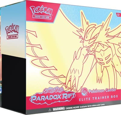 Paradox Rift Pokemon Center Elite Trainer Box (Exclusive) [Roaring Moon]