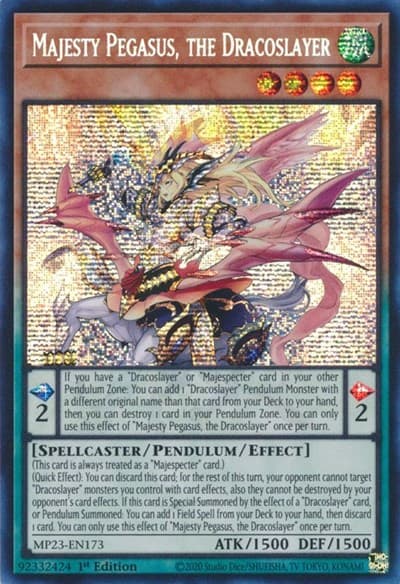 Majesty Pegasus, the Dracoslayer