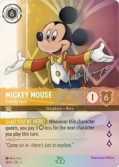 Mickey Mouse - Friendly Face (Alternate Art) #18