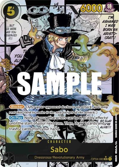 Sabo (Alternate Art) (Manga) #OP04-083