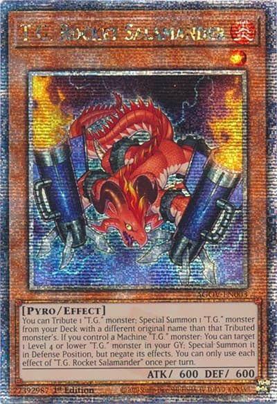 T.G. Rocket Salamander (Quarter Century Secret Rare)