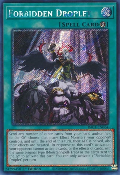 Forbidden Droplet (Platinum Secret Rare)