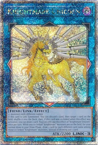 Knightmare Unicorn (Quarter Century Secret Rare)