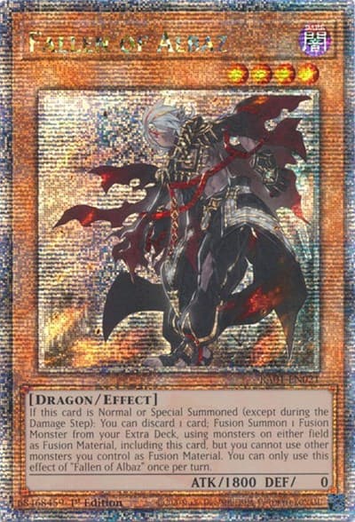 Fallen of Albaz (Quarter Century Secret Rare)