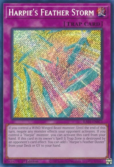 Harpie's Feather Storm (Secret Rare)