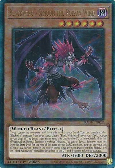 Blackwing - Simoon the Poison Wind (PUR)