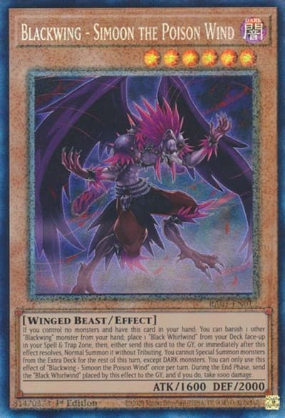 Blackwing - Simoon the Poison Wind (PCR)