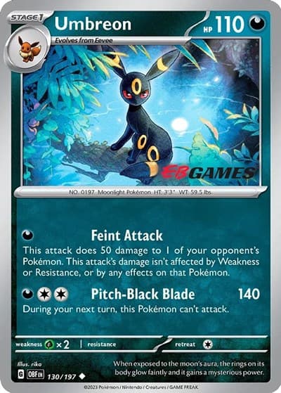 Umbreon - 130/197 (EBGames Exclusive)