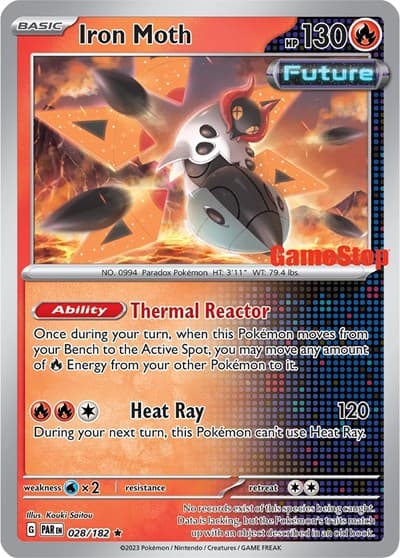 Iron Moth - 028/182 (Gamestop Promo)