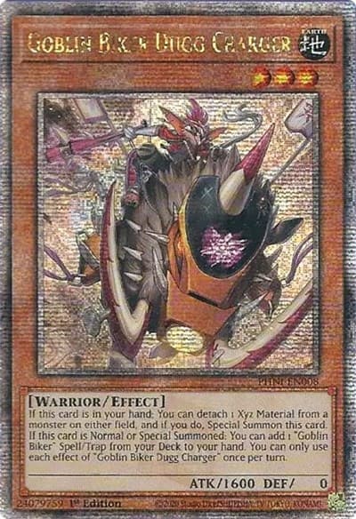 Goblin Biker Dugg Charger (Quarter Century Secret Rare)