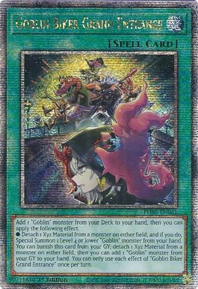 Goblin Biker Grand Entrance (Quarter Century Secret Rare)