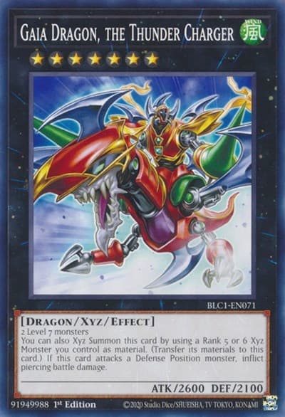 Gaia Dragon, the Thunder Charger
