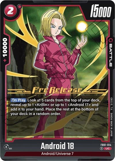 Android 18 - FB01-014